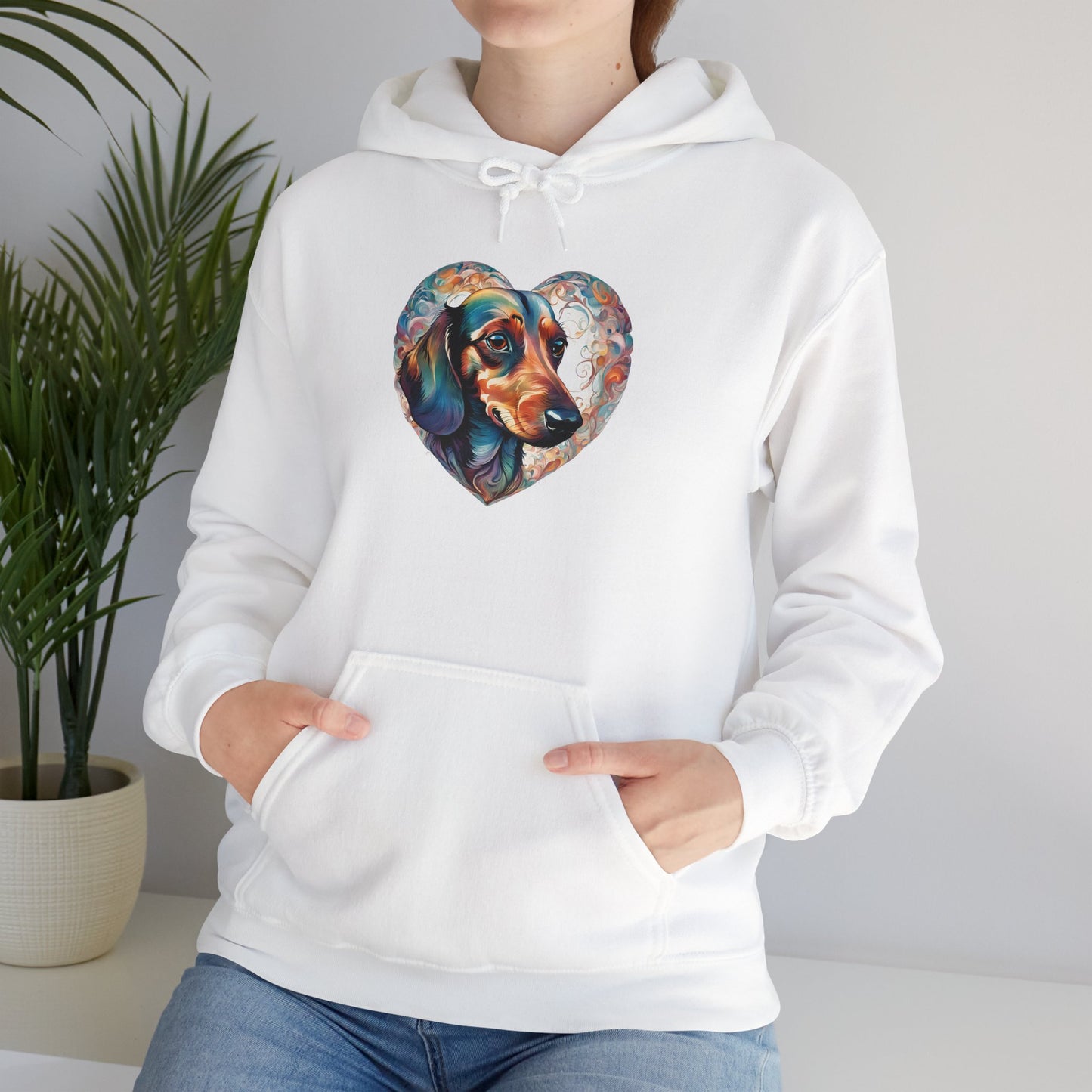 "Cozy Dachshund Hoodie - Unisex Comfort with Style | Worldwide Shipping + UK Delivery £3.60 (2-3 Days)"