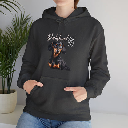 "Cozy Dachshund Hoodie for Dog Lovers - Worldwide Shipping | UK Shipping £3.60 (2-3 Days)"