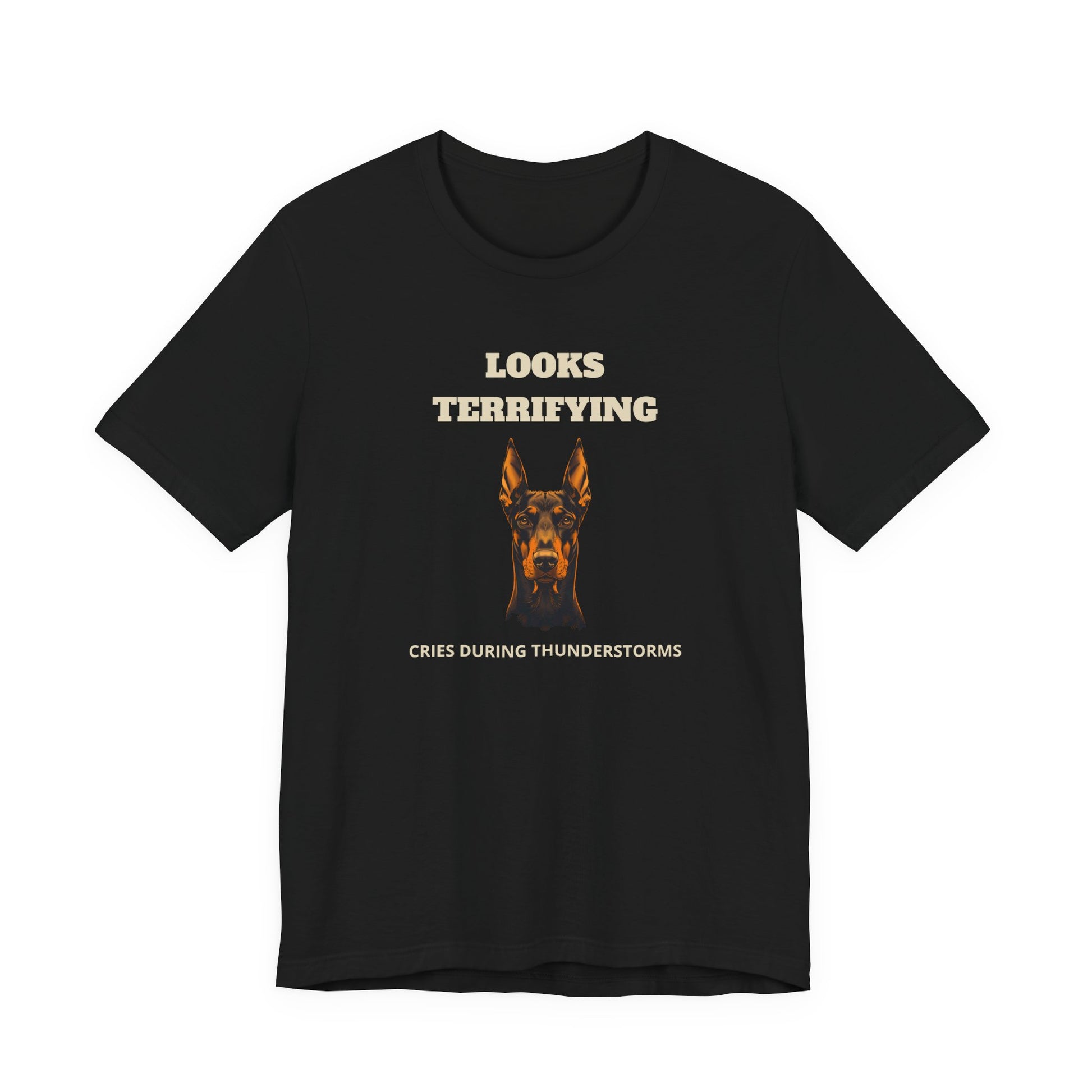 Doberman Looks Terrifying T-Shirt - view 05