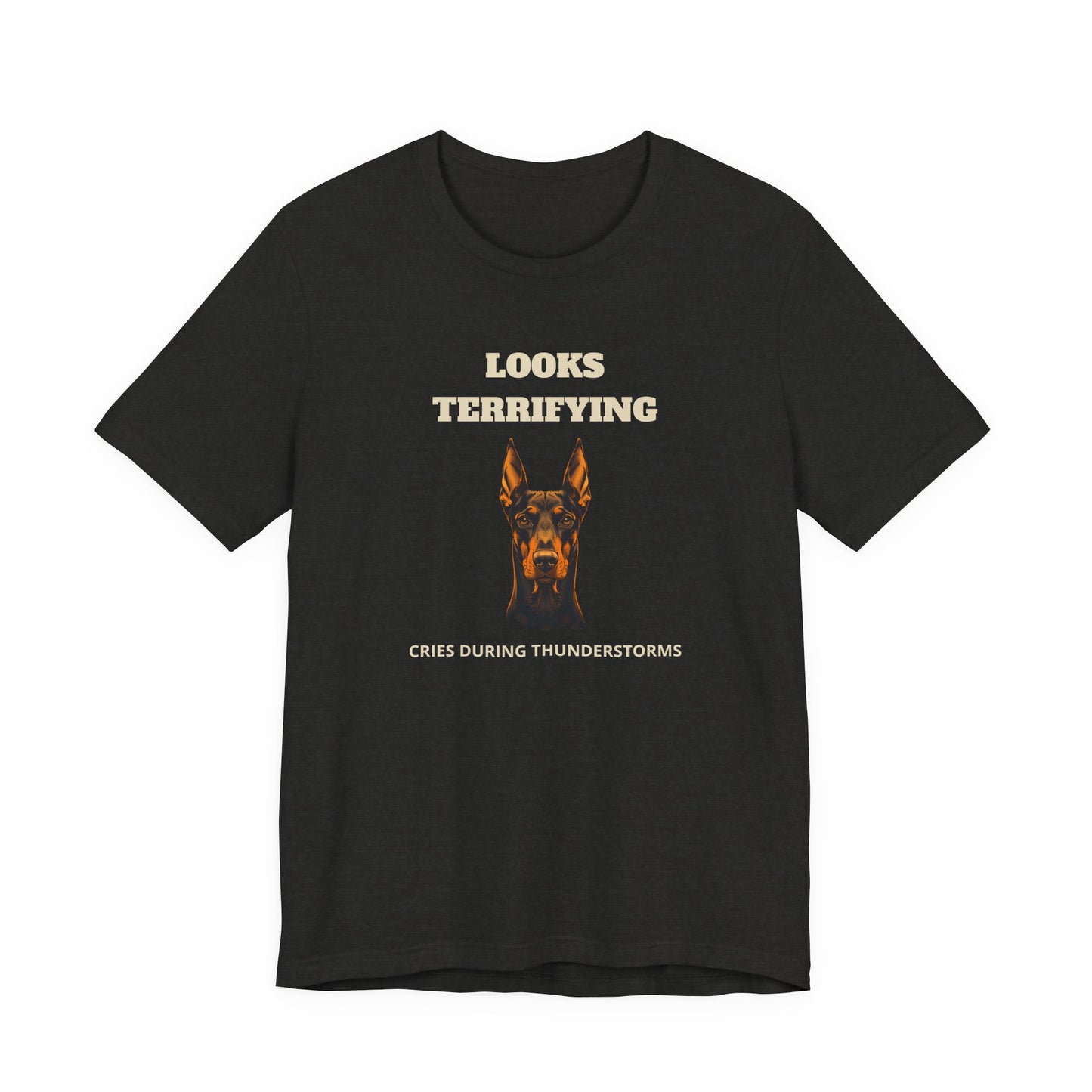 Doberman Looks Terrifying T-Shirt - view 11