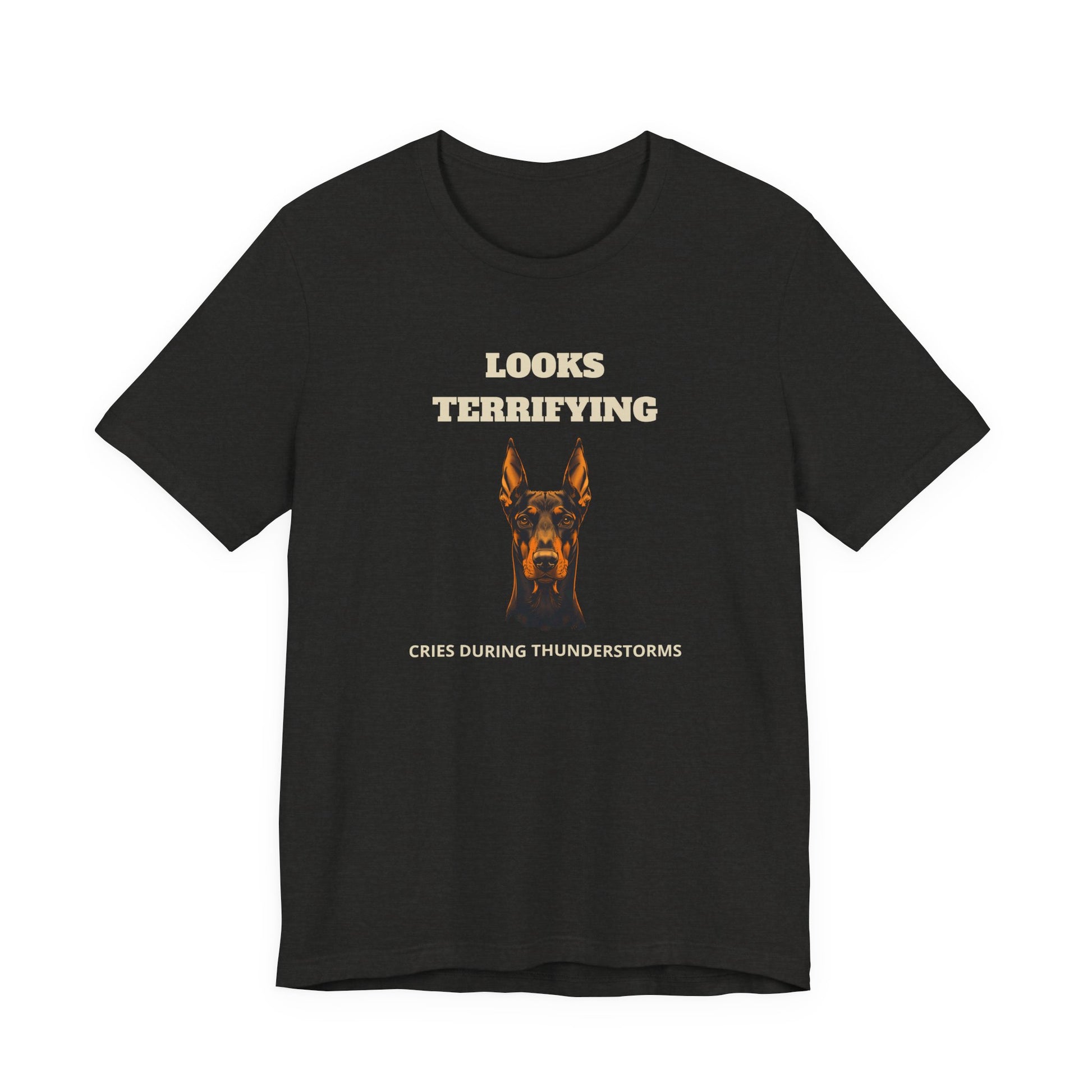 Doberman Looks Terrifying T-Shirt - view 11