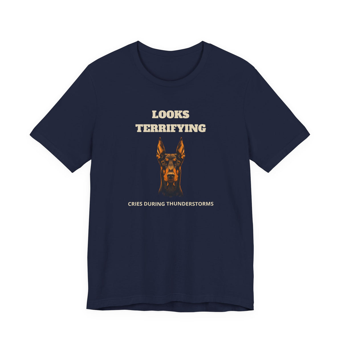 Doberman Looks Terrifying T-Shirt - view 23
