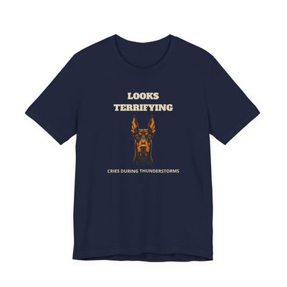 Doberman Looks Terrifying T-Shirt - view 23