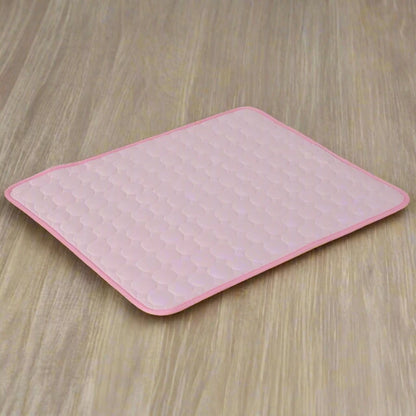 Dog and cat cooling mat — product detail view — SniffWaggleNWalk