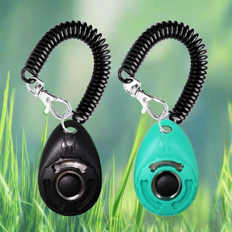 Dog Training Clicker with adjustable wrist strap, dog training tool — SniffWaggleNWalk