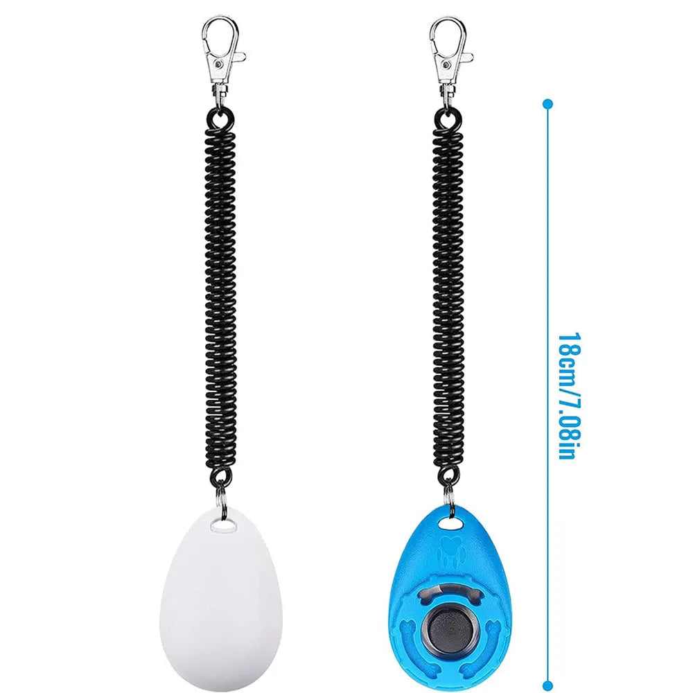 Dog Training Clicker with adjustable wrist strap, dog training tool — SniffWaggleNWalk