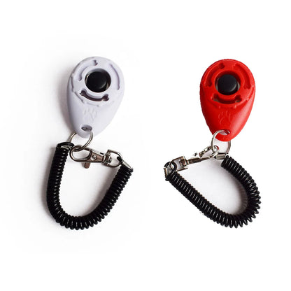 Dog Training Clicker with adjustable wrist strap, dog training tool — SniffWaggleNWalk