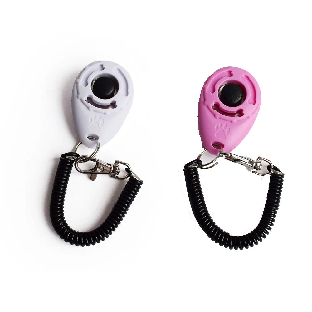 Dog Training Clicker with adjustable wrist strap, dog training tool — SniffWaggleNWalk