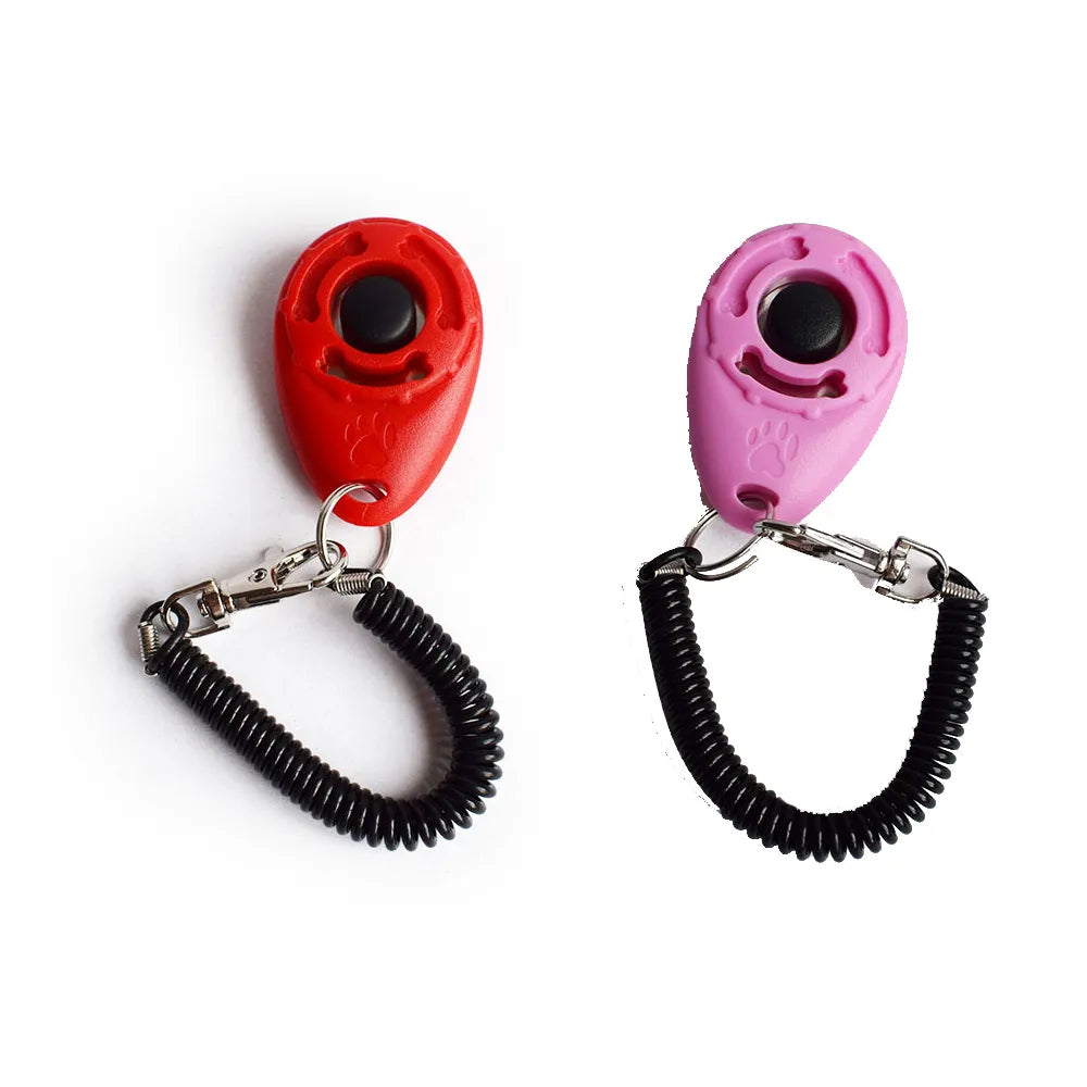 Dog Training Clicker with adjustable wrist strap, dog training tool — SniffWaggleNWalk