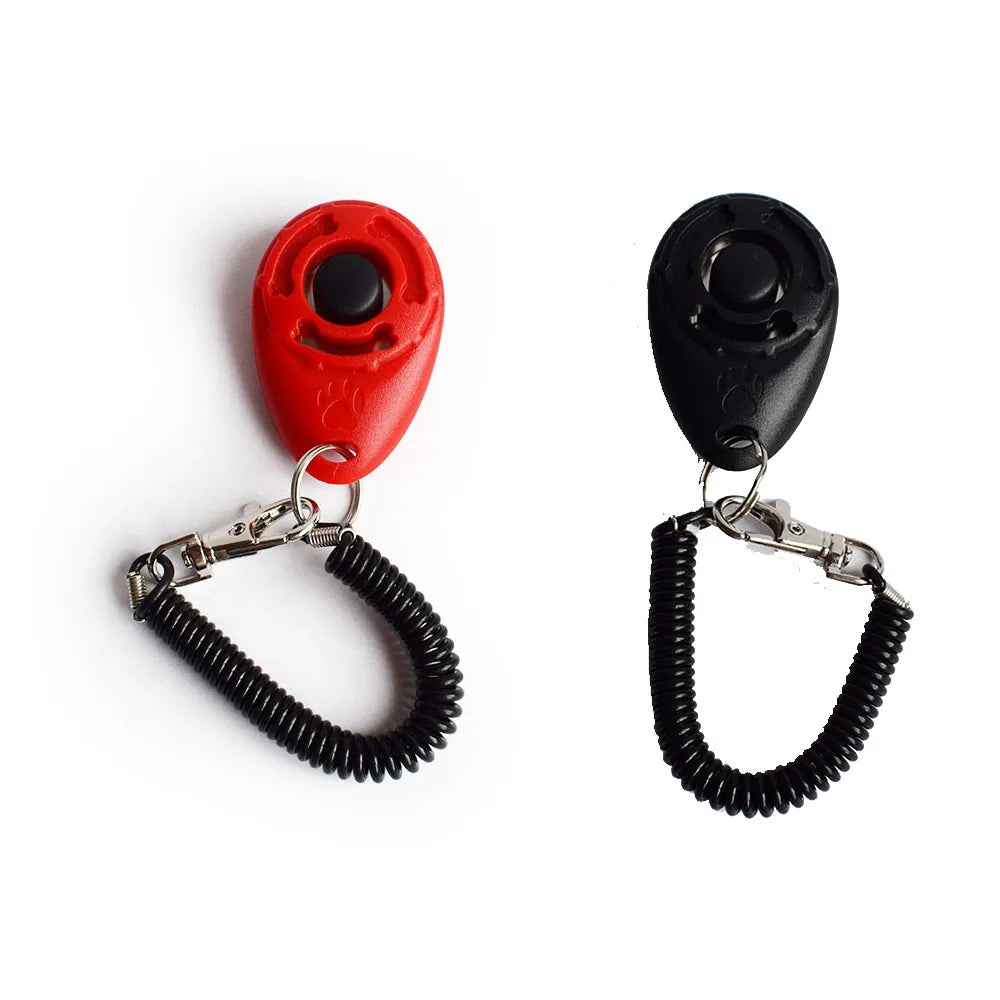 Dog Training Clicker with adjustable wrist strap, dog training tool — SniffWaggleNWalk