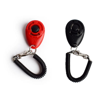 Dog Training Clicker with adjustable wrist strap, dog training tool — SniffWaggleNWalk
