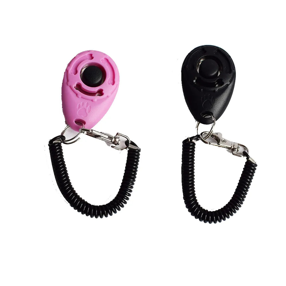 Dog Training Clicker with adjustable wrist strap, dog training tool — SniffWaggleNWalk