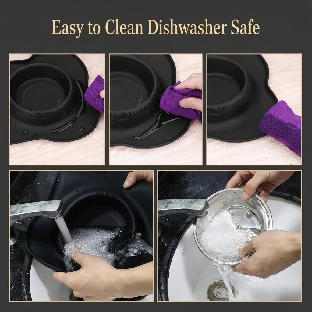 dog bowl cat bowl spill protection showcase