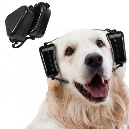 Dog Hearing Protection Anti-noise. Great for fireworks black. - Sniff Waggle And Walk