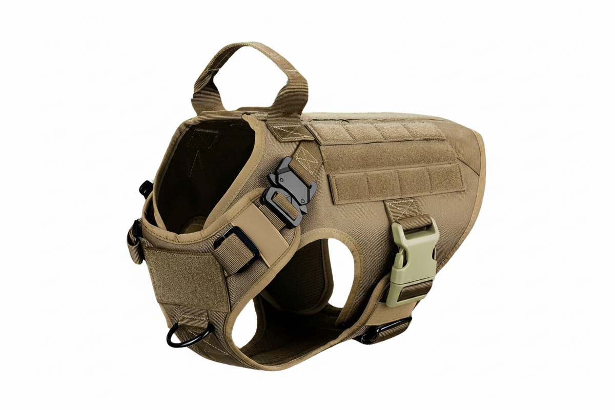 tactical dog collar and harness 