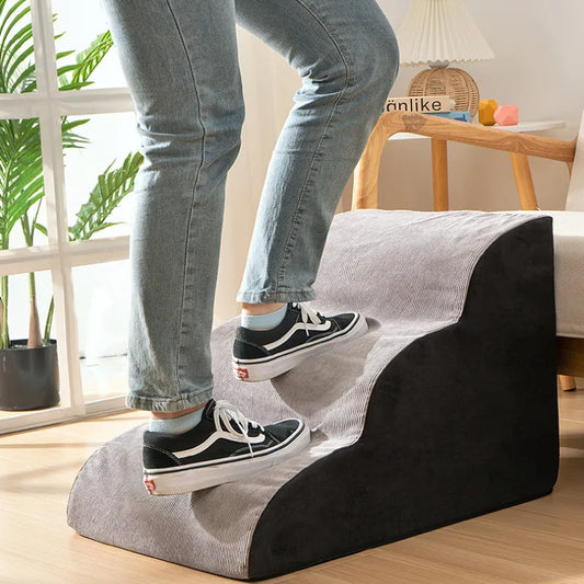 steps stairs Memory Foam Dog Sofa Stairs - Sniff Waggle And Walk