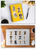 Cute Dog Sticker Pack – 50 or 100 Waterproof Dog Stickers for Laptops, Cars, and More