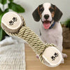 EcoTug Dumbbell Rope Toy – Tough, Fun & Dental-Friendly Play! 🐶🌱**