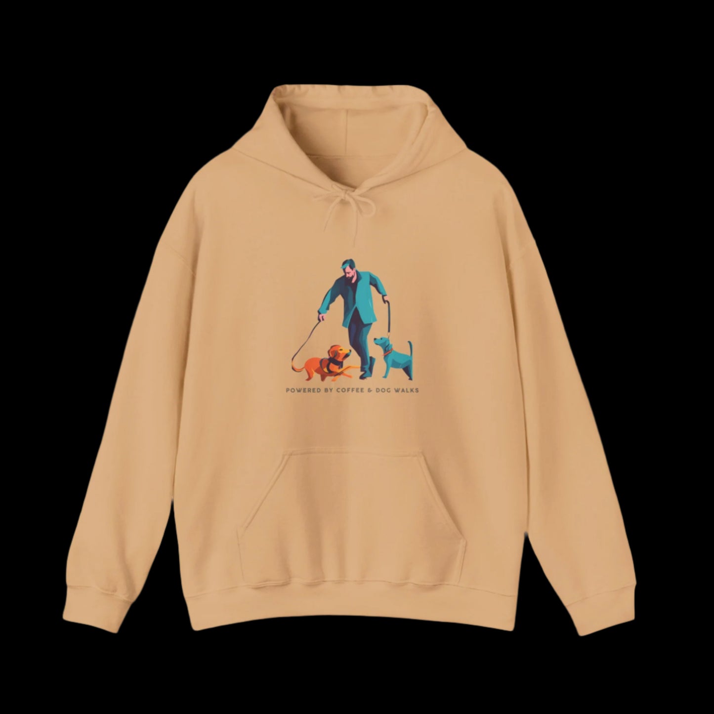 dog walking hoodie dog clothing beige