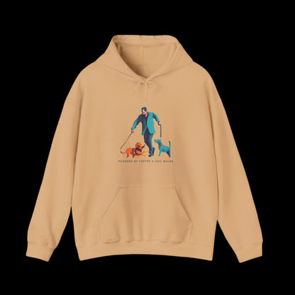 dog walking hoodie dog clothing beige