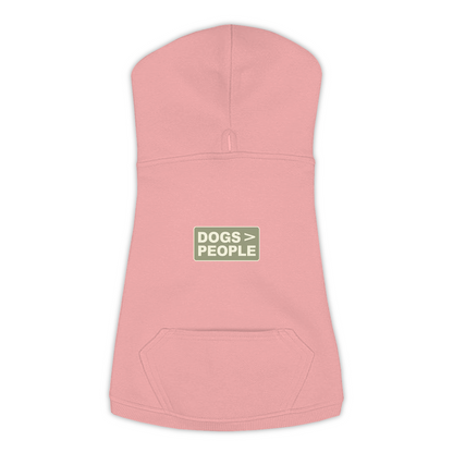 Dogs > People Dog Hoodie — Mauvelous, Large Sizes (L-3XL)