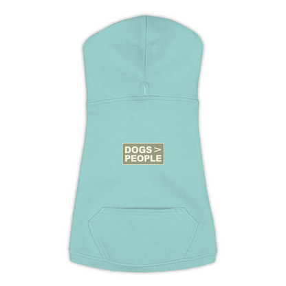 Dogs > People Dog Hoodie — Saltwater, Large Sizes (L-3XL)