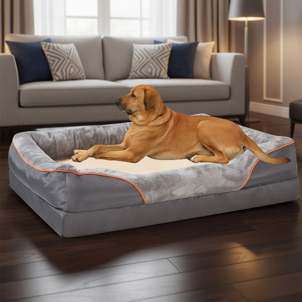 PoshPup SofaLux 3XL size dimensions 135x100x33cm up to 80kg Doberman Cane Corso Akita