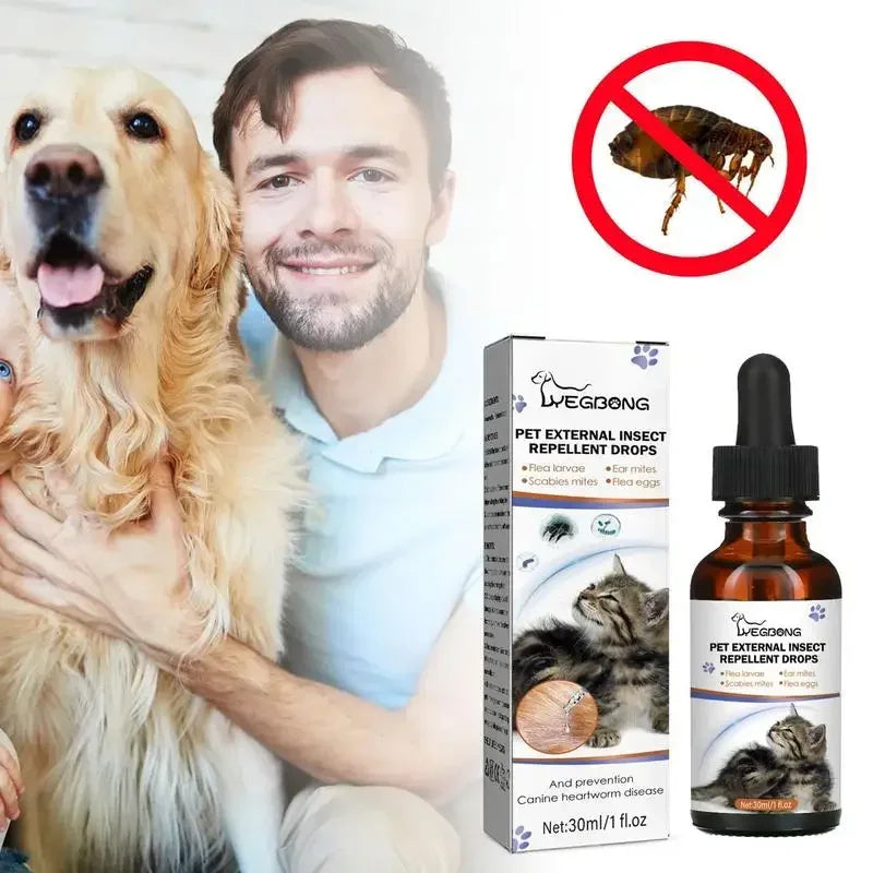 Pets Dog Cat Anti-Flea. - Sniff Waggle And Walk