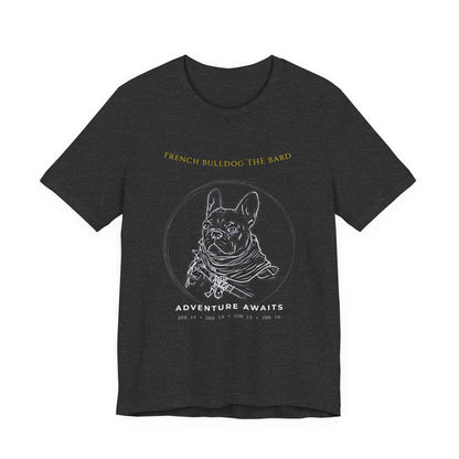French Bulldog The Bard T-Shirt gift idea for dog lovers