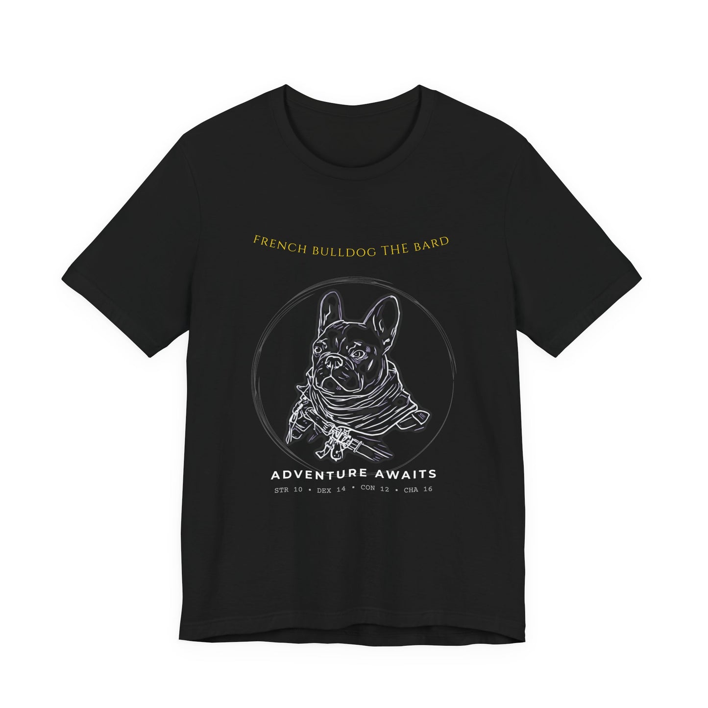 French Bulldog The Bard T-Shirt lifestyle photo