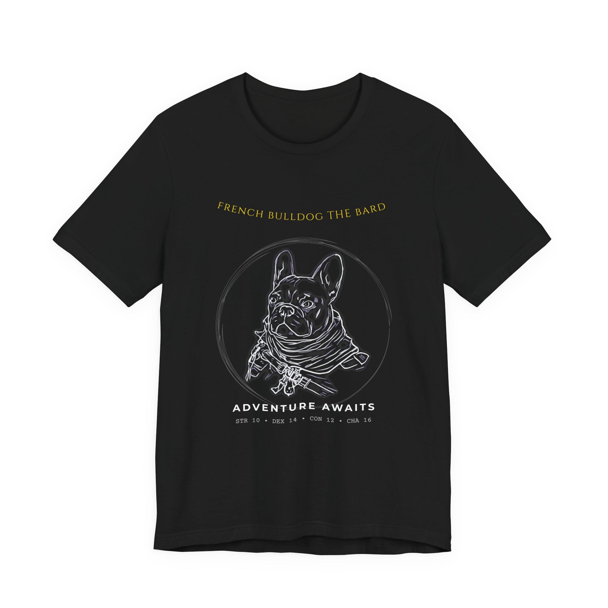 French Bulldog The Bard T-Shirt lifestyle photo