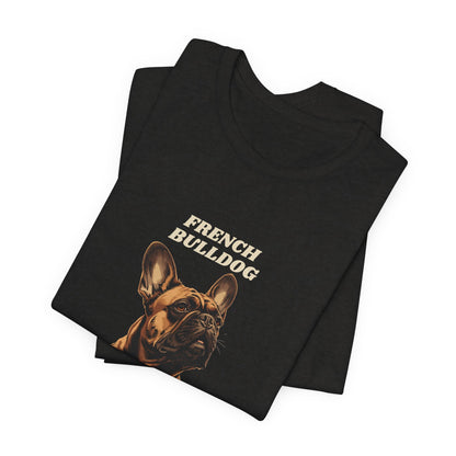 World Tour funny French Bulldog vintage band tee