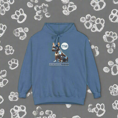 frenchie_love_metalic_french_bulldog_premium_hoodie blue 