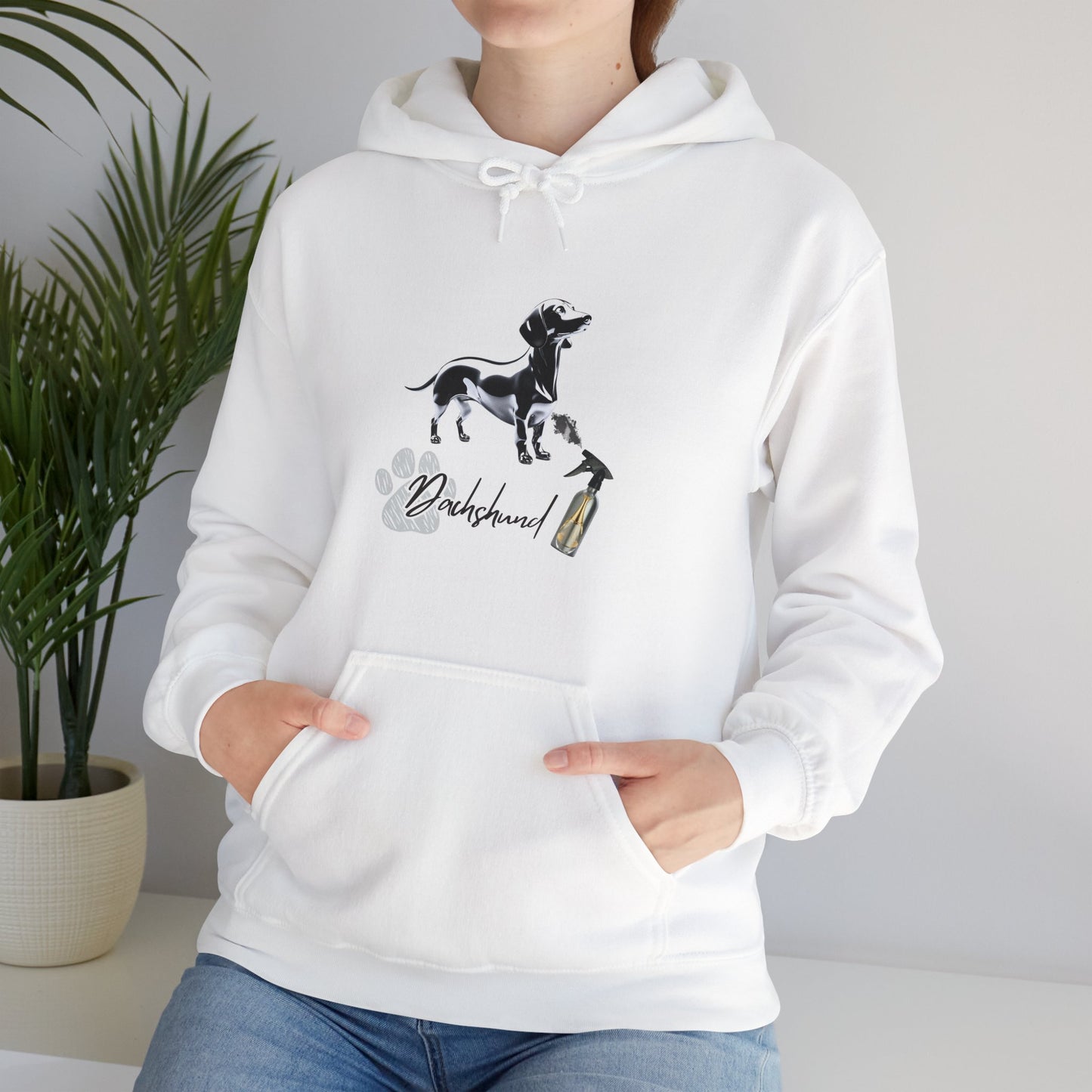 "Cozy Dachshund Hoodie – Snuggle into Comfort with Style | Worldwide Shipping + UK Delivery £3.60 (2-3 Days)"