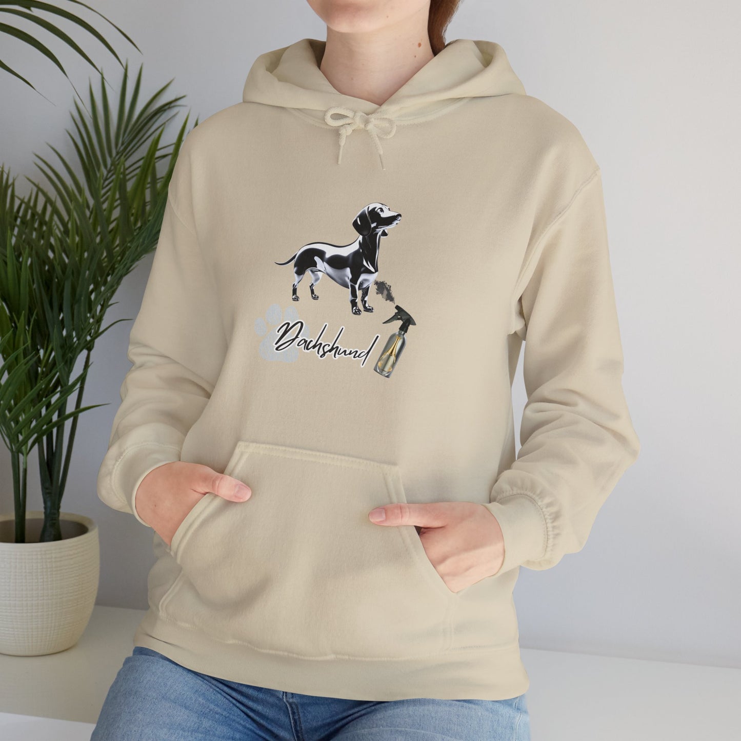 "Cozy Dachshund Hoodie – Snuggle into Comfort with Style | Worldwide Shipping + UK Delivery £3.60 (2-3 Days)"