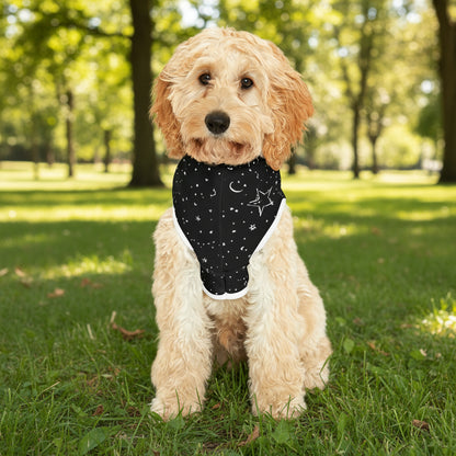 dog wearing 444 angel number hoodie 