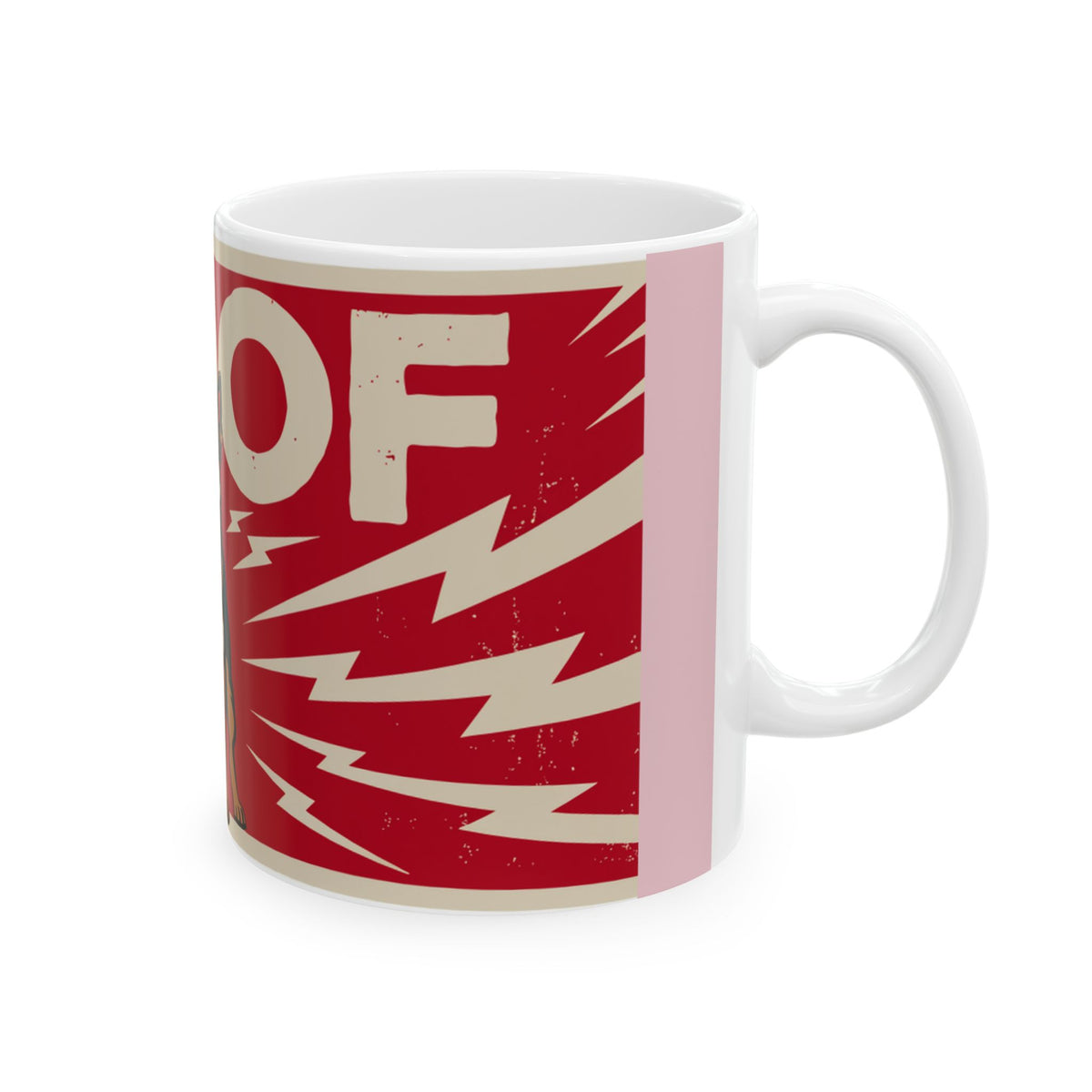 German Shepherd ceramic coffee mug, 11oz and 15oz funny dog lover gift - view 6