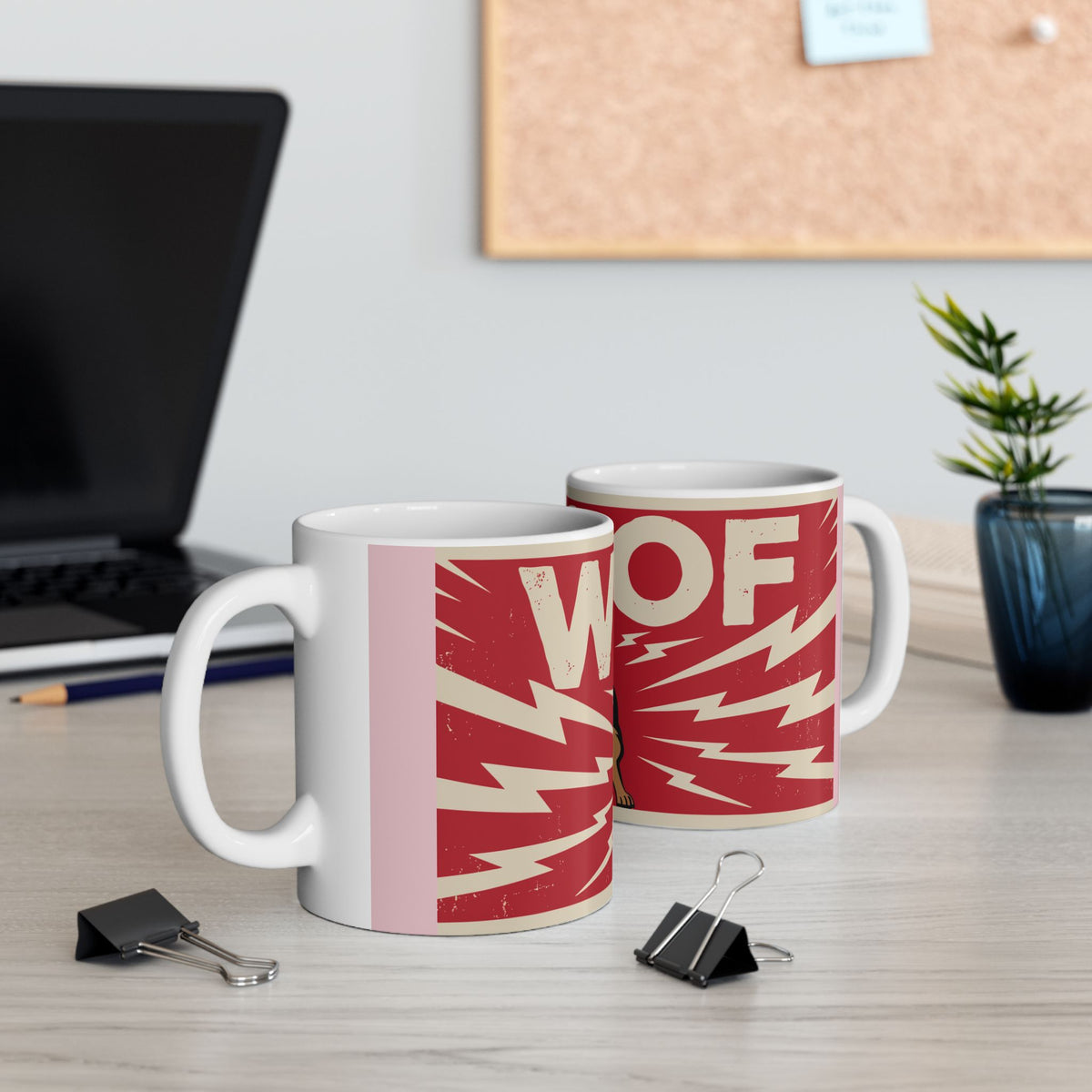 German Shepherd ceramic coffee mug, 11oz and 15oz funny dog lover gift - view 8