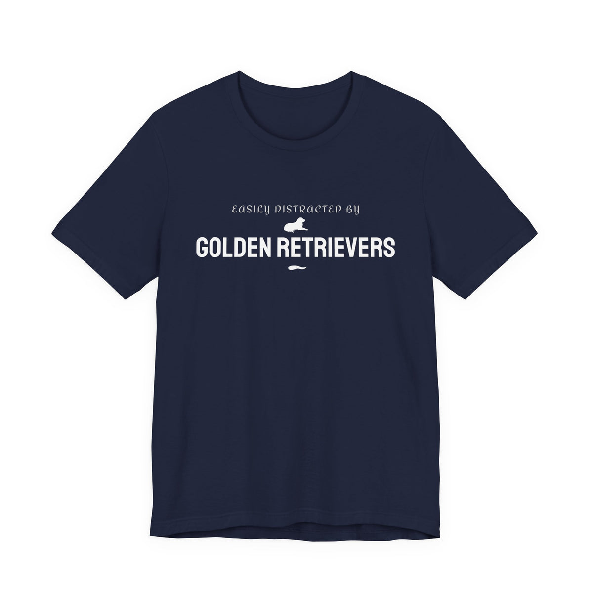 Funny Golden Retriever t-shirt - unisex organic cotton tee