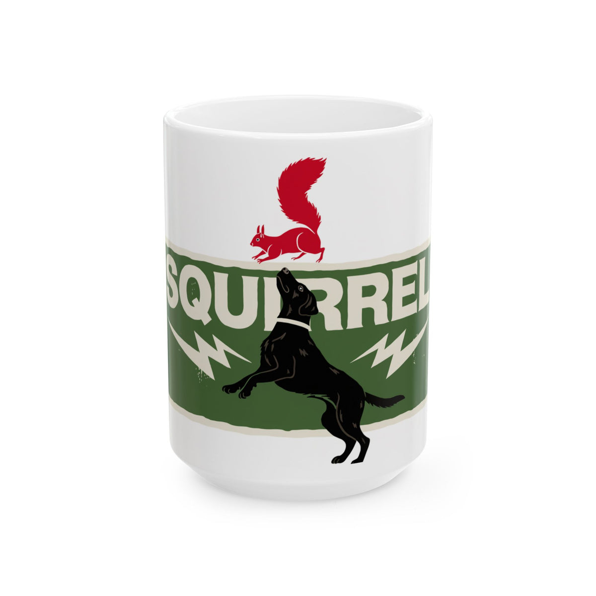 Labrador ceramic coffee mug, 11oz and 15oz funny dog lover gift - view 2