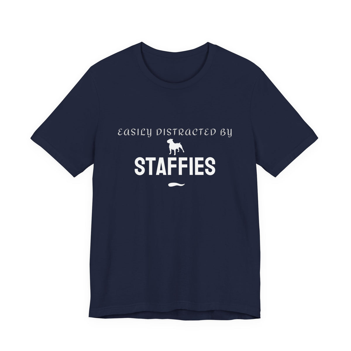 Funny Staffie t-shirt - unisex organic cotton tee