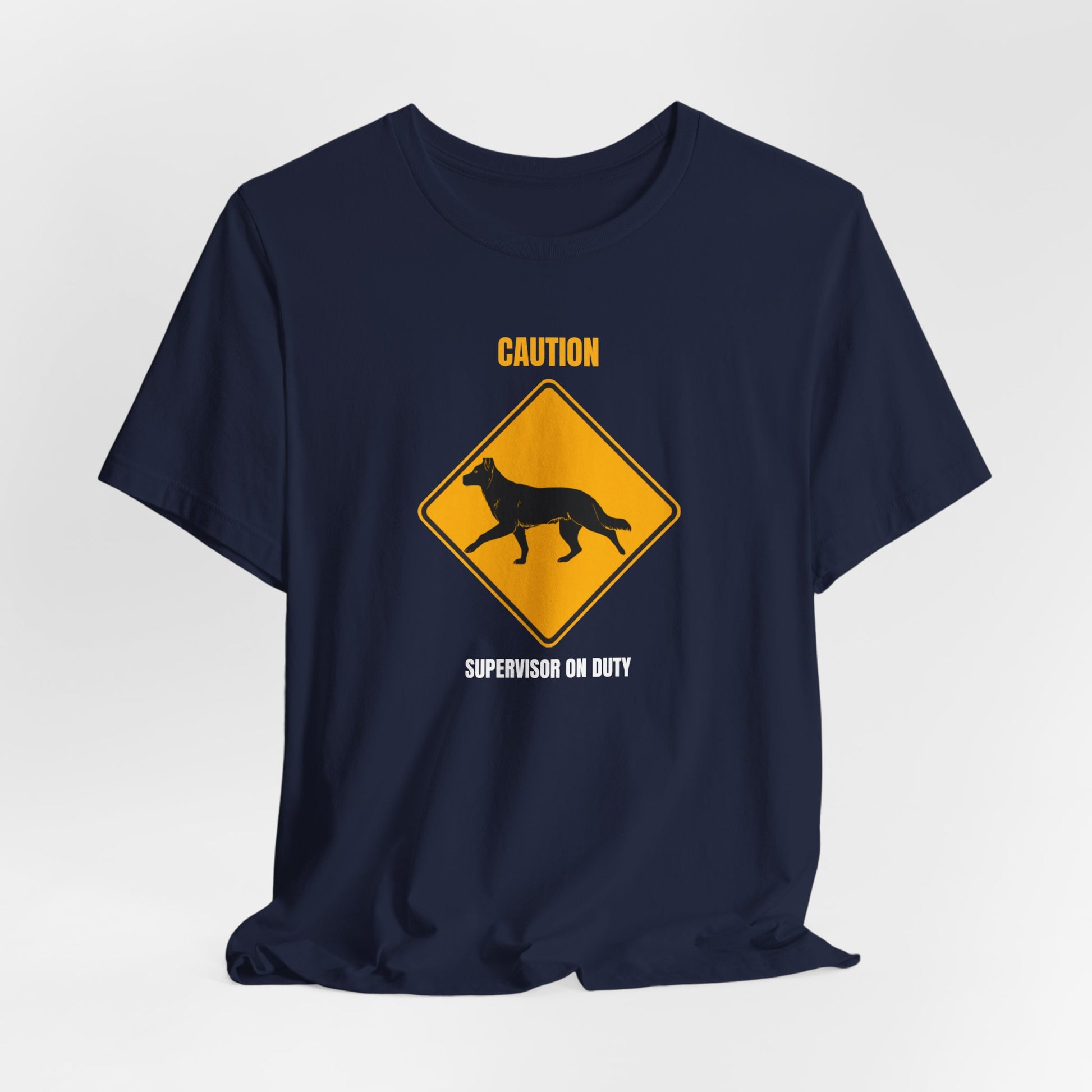 German Shepherd Caution Supervisor On Duty t-shirt - view 28