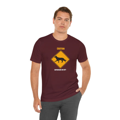 German Shepherd Caution Supervisor On Duty t-shirt - view 31
