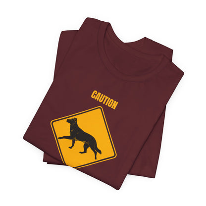German Shepherd Caution Supervisor On Duty t-shirt - view 33