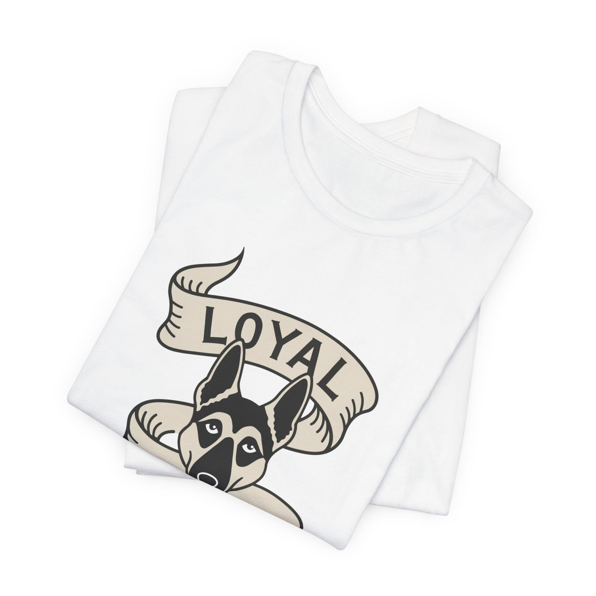 German Shepherd Loyal Ribbon unisex t-shirt, photo 8