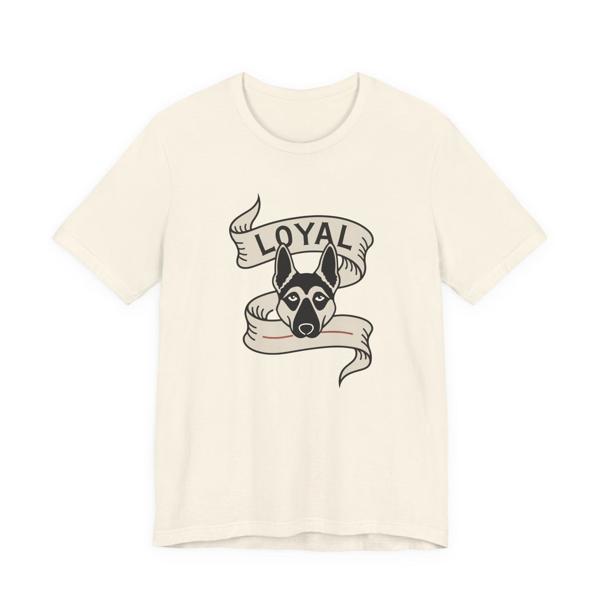German Shepherd Loyal Ribbon unisex t-shirt, photo 18