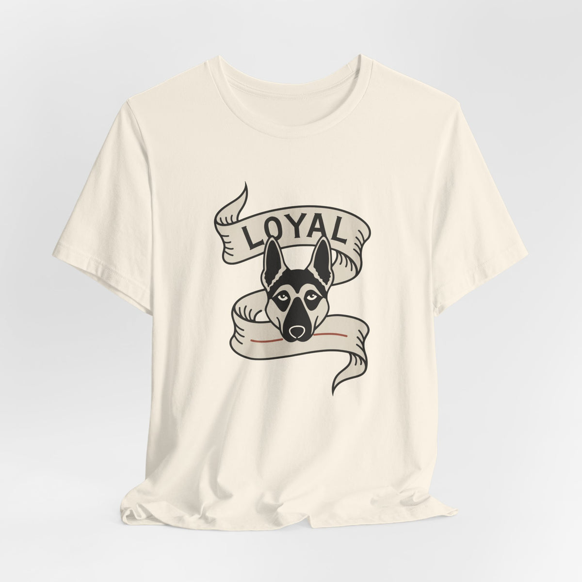 German Shepherd Loyal Ribbon unisex t-shirt, photo 21