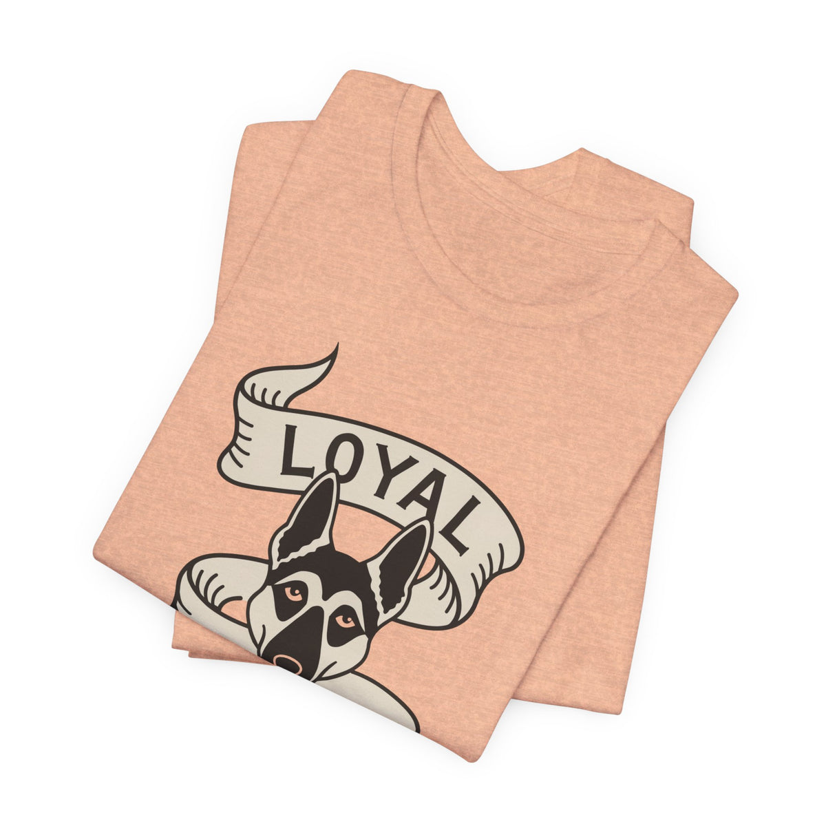 German Shepherd Loyal Ribbon unisex t-shirt, photo 26