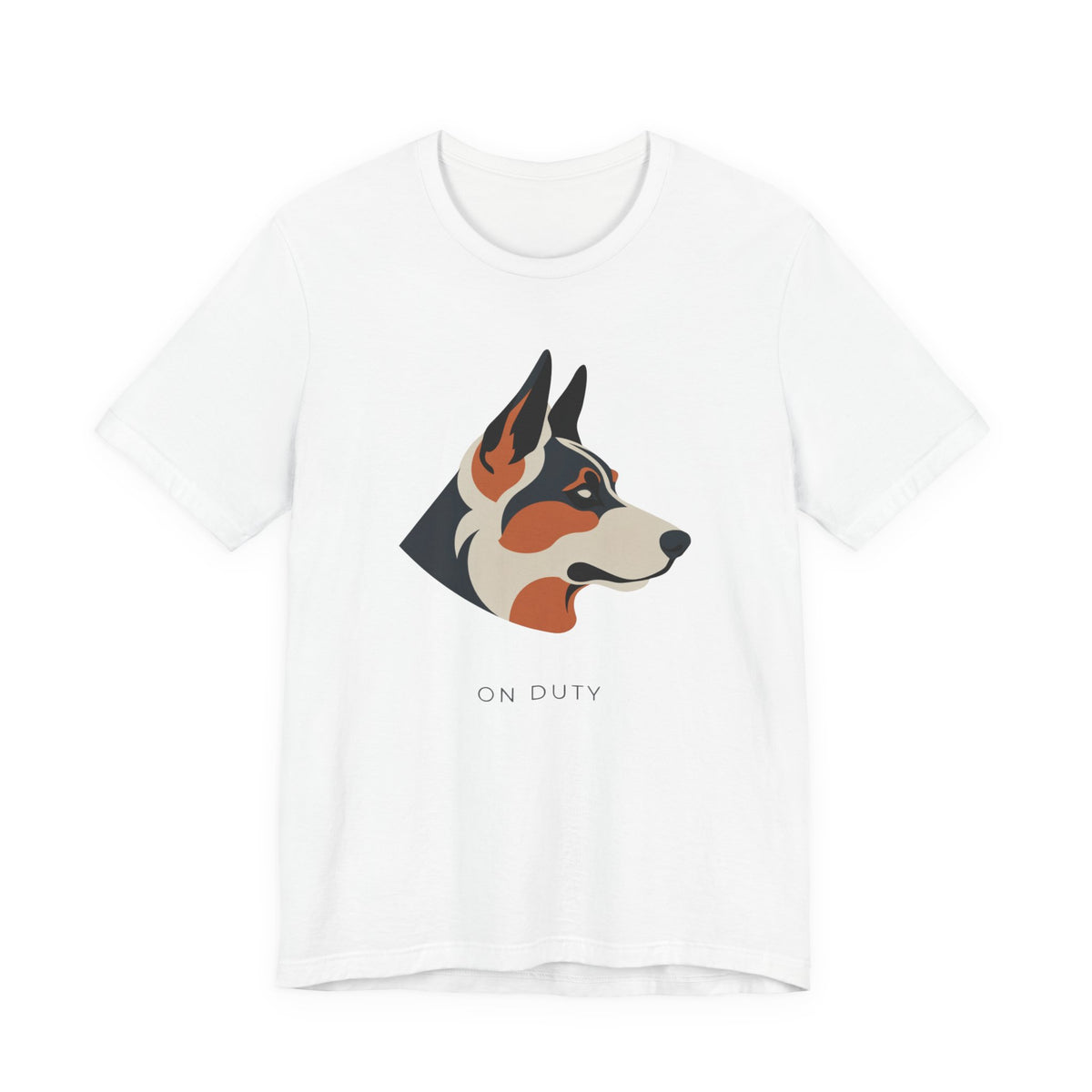 German Shepherd On Duty unisex t-shirt, photo 6