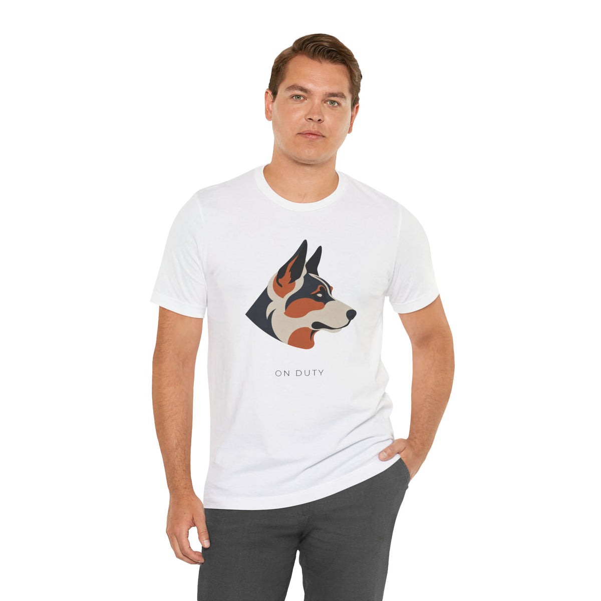 German Shepherd On Duty unisex t-shirt, photo 10